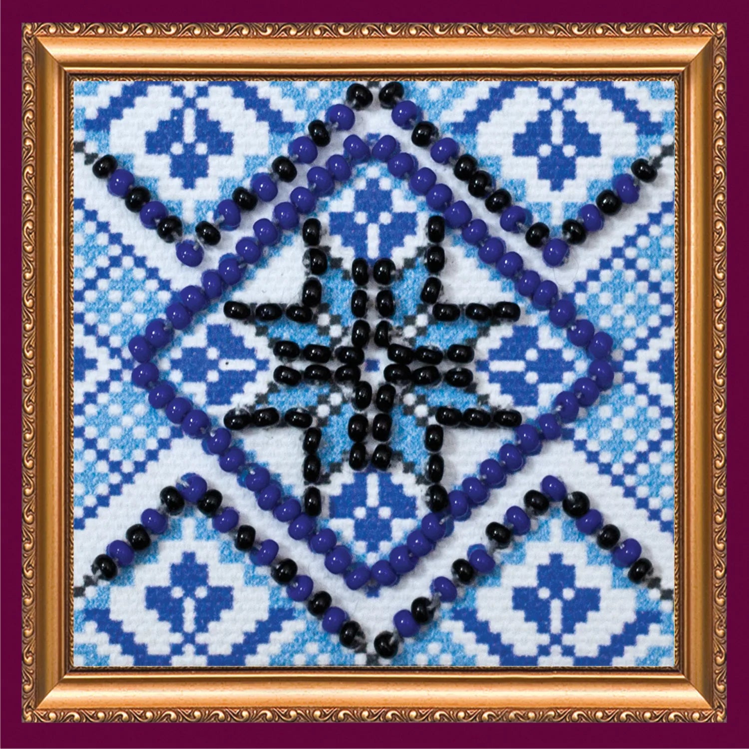 Magnets Bead Embroidery Kit Mini Magnets Bead embroidery kit Pattern – 3