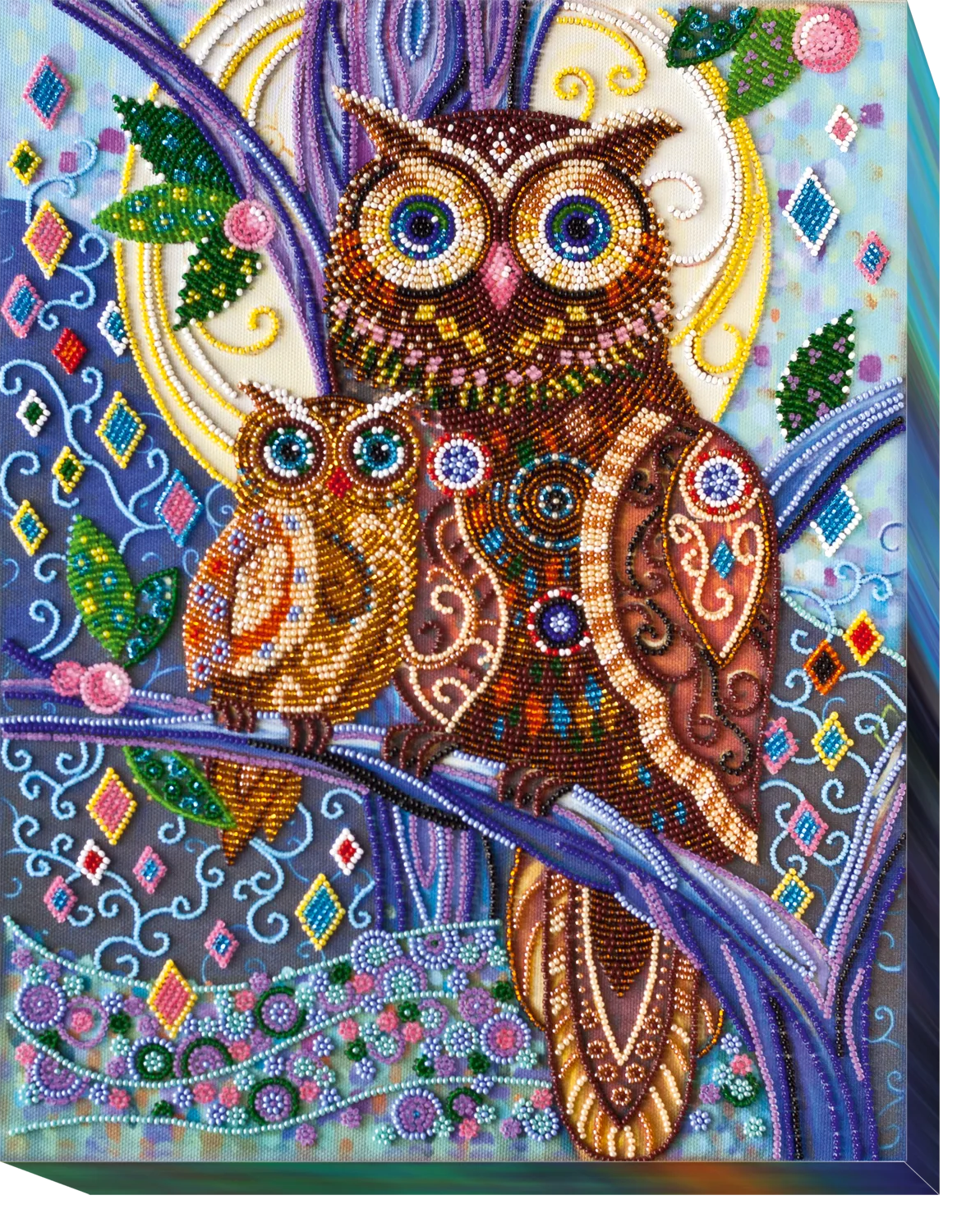Bead Embroidery Kit Main Bead Embroidery Kit Midnight hues