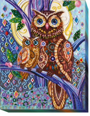 Bead Embroidery Kit Main Bead Embroidery Kit Midnight hues