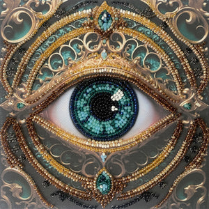 Bead Embroidery Kit Mini Bead embroidery kit Gaze Alchemy