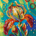 Bead Embroidery Kit Mini Bead embroidery kit Multicolored iris