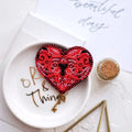 Brooch Embroidery Kit Decoration The key to the heart-1