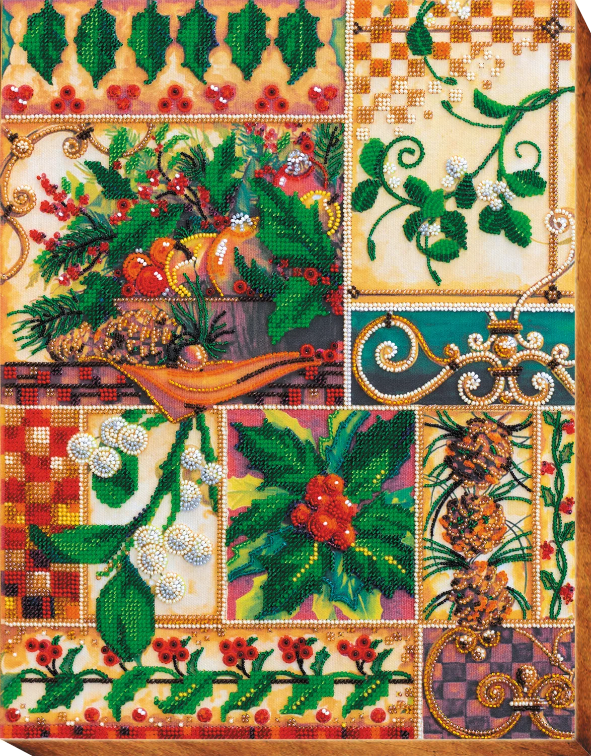 Bead Embroidery Kit Main Bead Embroidery Kit Winter's pantry