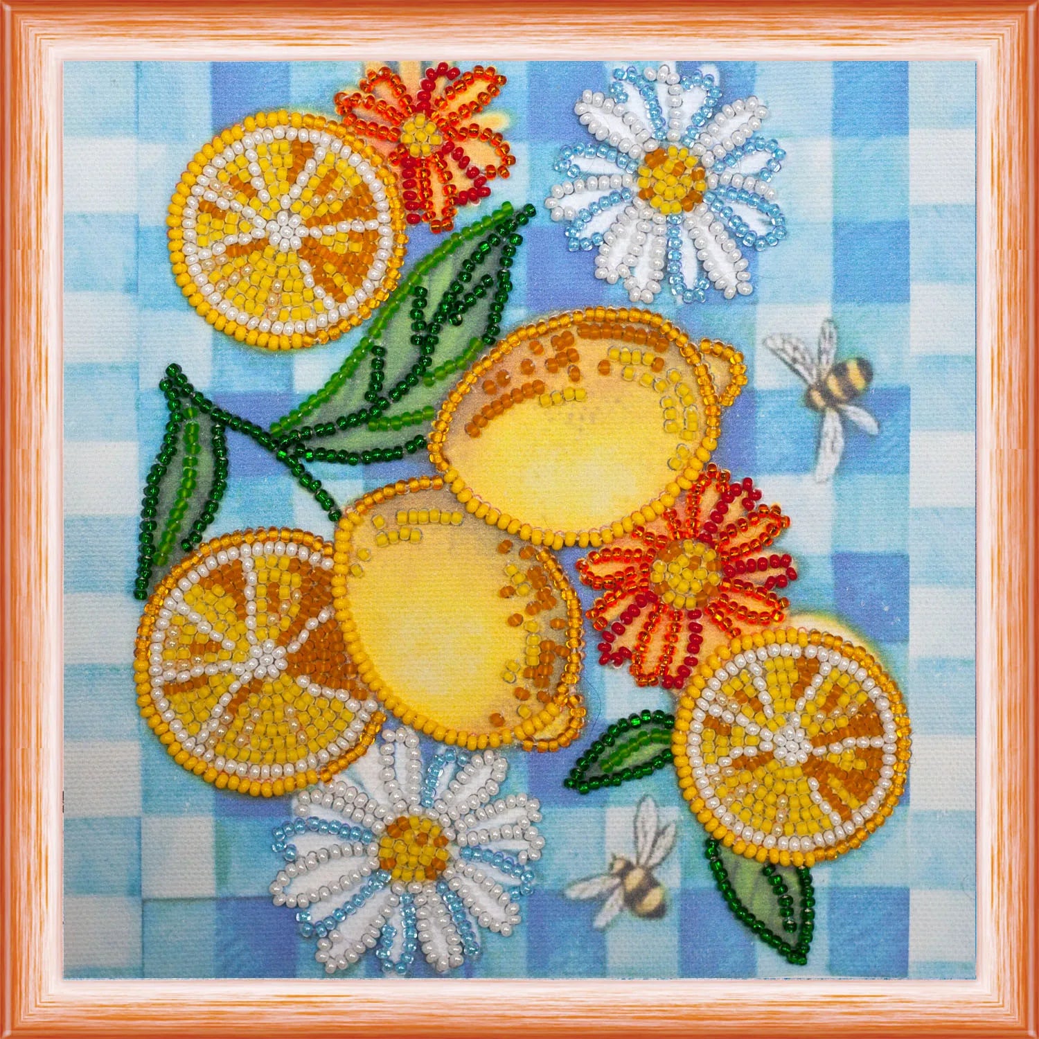 Bead Embroidery Kit Mini Bead embroidery kit The summer limons