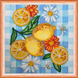 Bead Embroidery Kit Mini Bead embroidery kit The summer limons