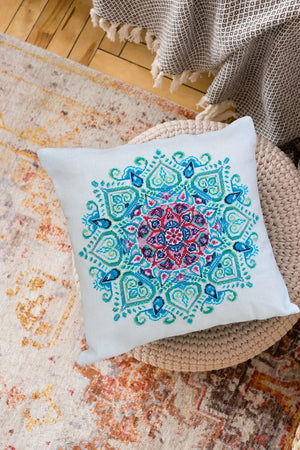 Cross Stitch Kit For Cushion Cross-stitch kits Mandala
