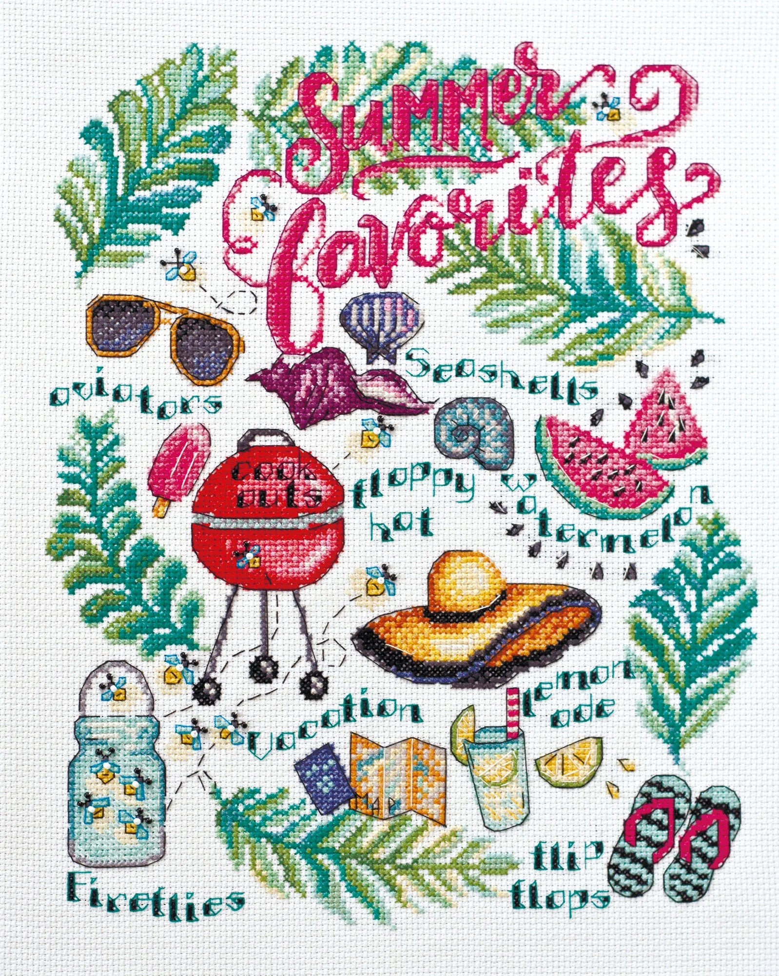 Cross Stitch Kit Cross-stitch kits Summer delight