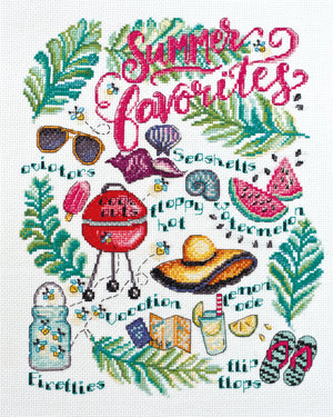 Cross Stitch Kit Cross-stitch kits Summer delight