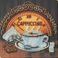 Bead Embroidery Kit Mid-sized bead embroidery kit Сoffee and chocolate