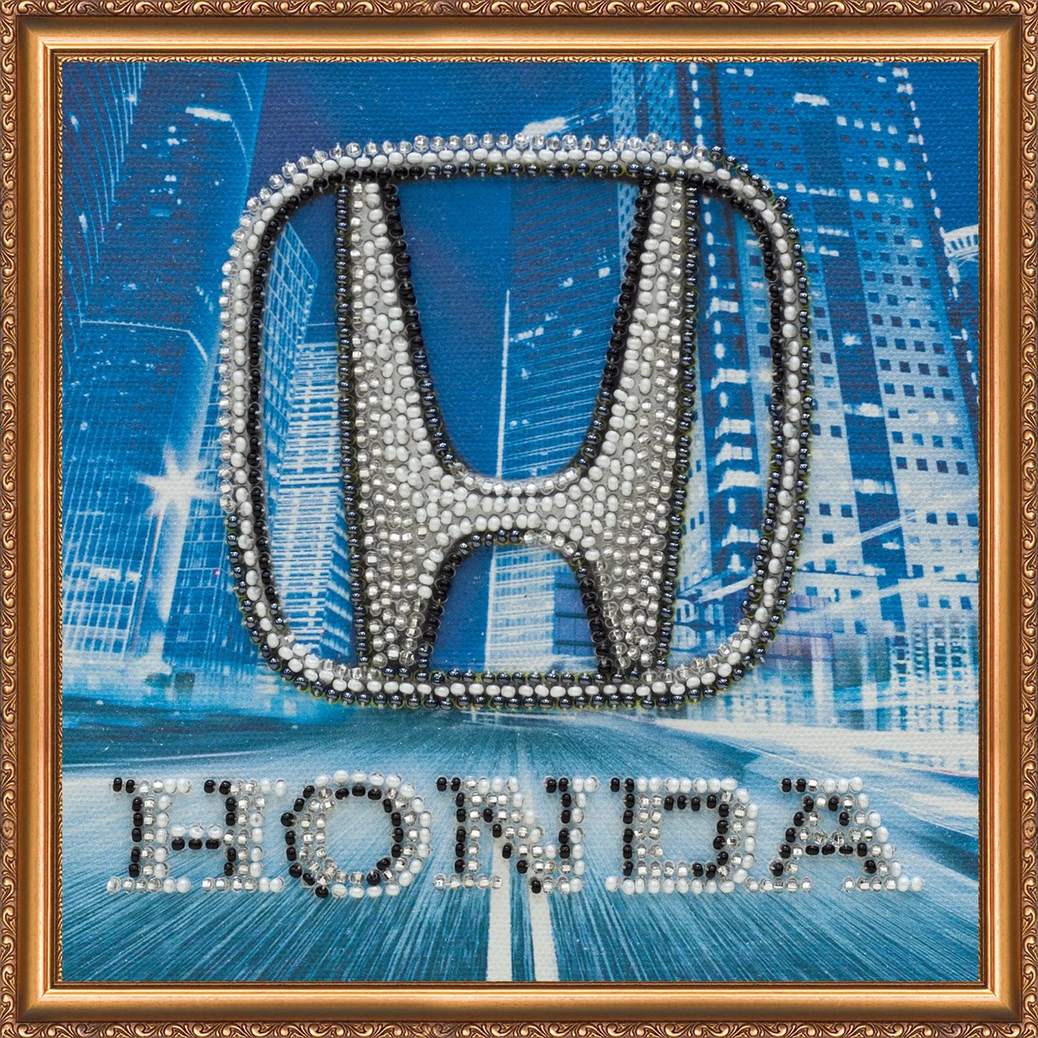 Bead Embroidery Kit Mini Bead embroidery kit HONDA