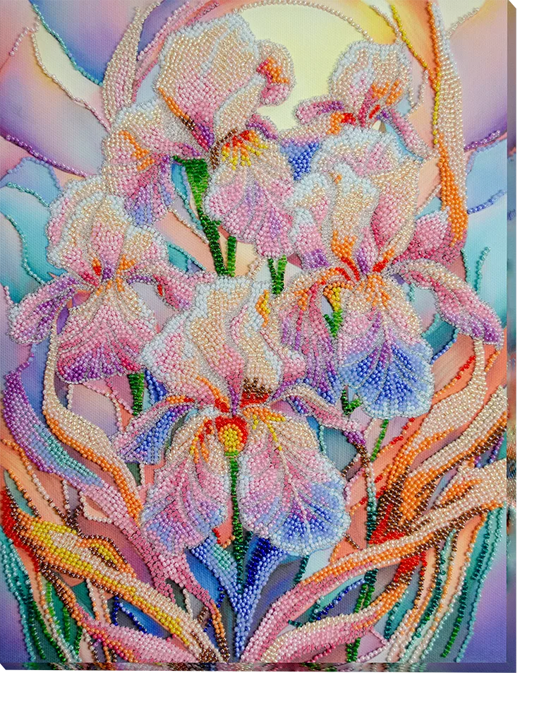 Bead Embroidery Kit Main Bead Embroidery Kit Floral inspiration