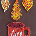 String Art Kit Creative Kit/String Art Leaf fall
