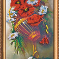 Bead Embroidery Kit Main Bead Embroidery kit Wild flowers