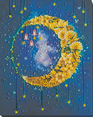 Bead Embroidery Kit Main Bead Embroidery Kit The night shone