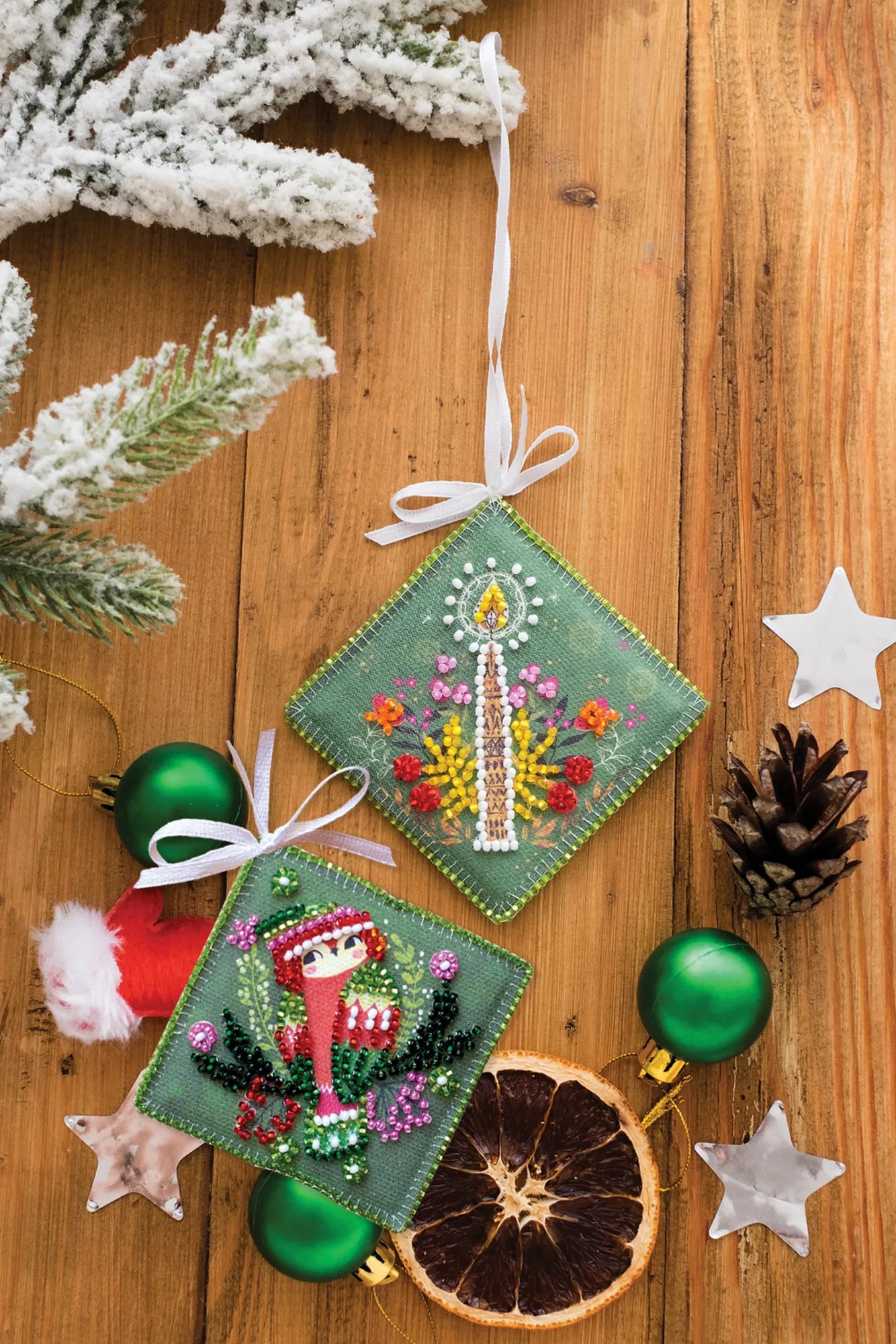 Christmas and New Year Decor Kit Decoration Warm hat