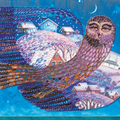 Bead Embroidery Kit Main Bead Embroidery Kit On the wings of the night