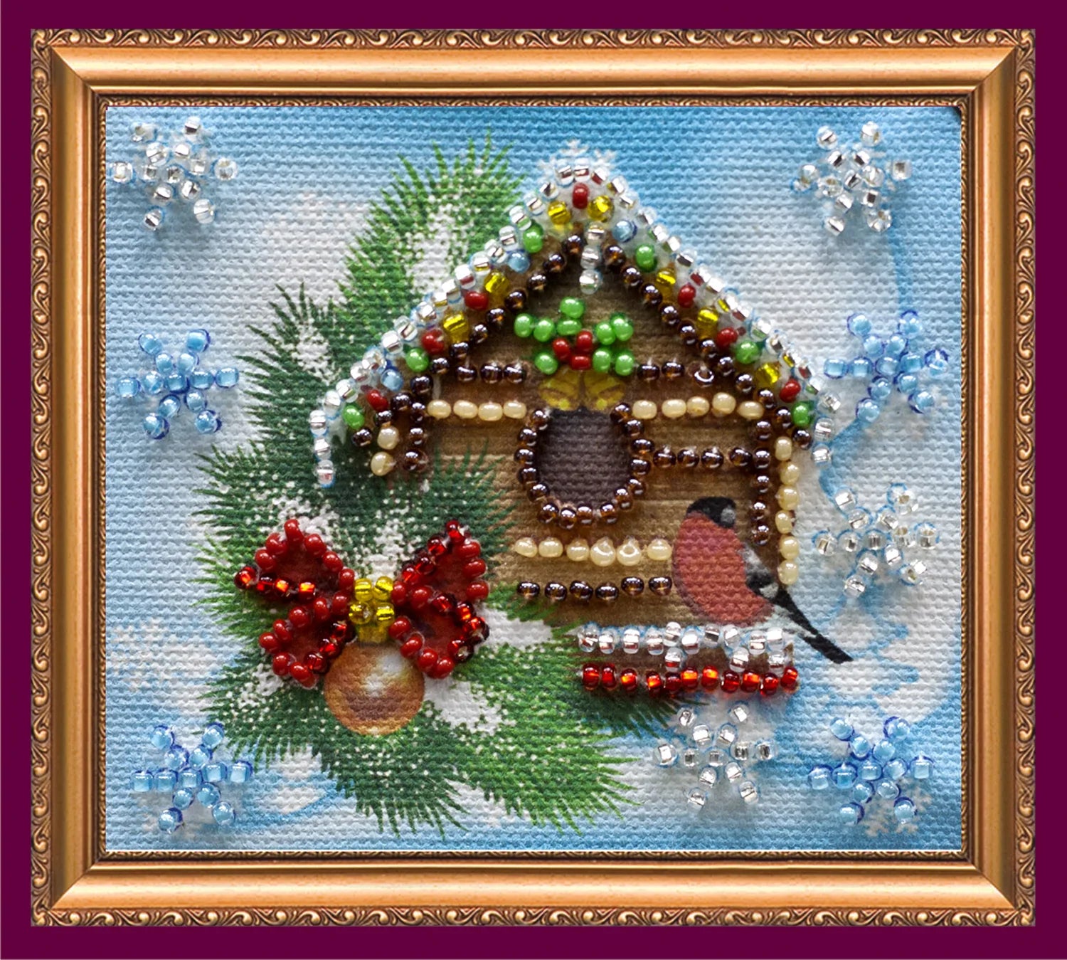 Magnets Bead Embroidery Kit Magnets Bead embroidery kit Happy New Year – 2