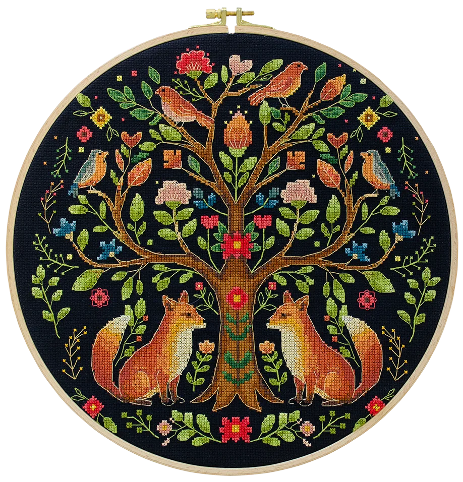 Cross Stitch Kit Cross-stitch kits The Tree of Forest Tales (Ethnic themes)