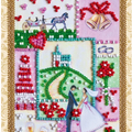 Postcards Bead Embroidery Kit Happy Wedding – 6