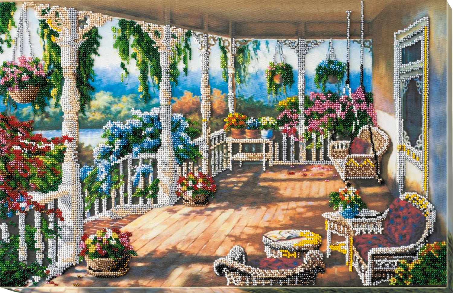 Bead Embroidery Kit Main Bead Embroidery Kit Terrace