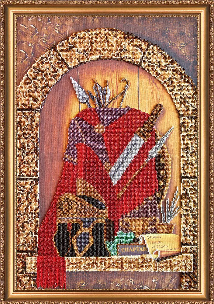 Bead Embroidery Kit Main Bead Embroidery Kit Spartacus
