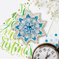 Brooch Embroidery Kit Decoration Snowflake little