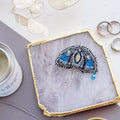 Brooch Embroidery Kit Decoration Summer rain