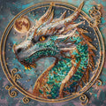Bead Embroidery Kit Mid-sized bead embroidery kit Breath of Fire