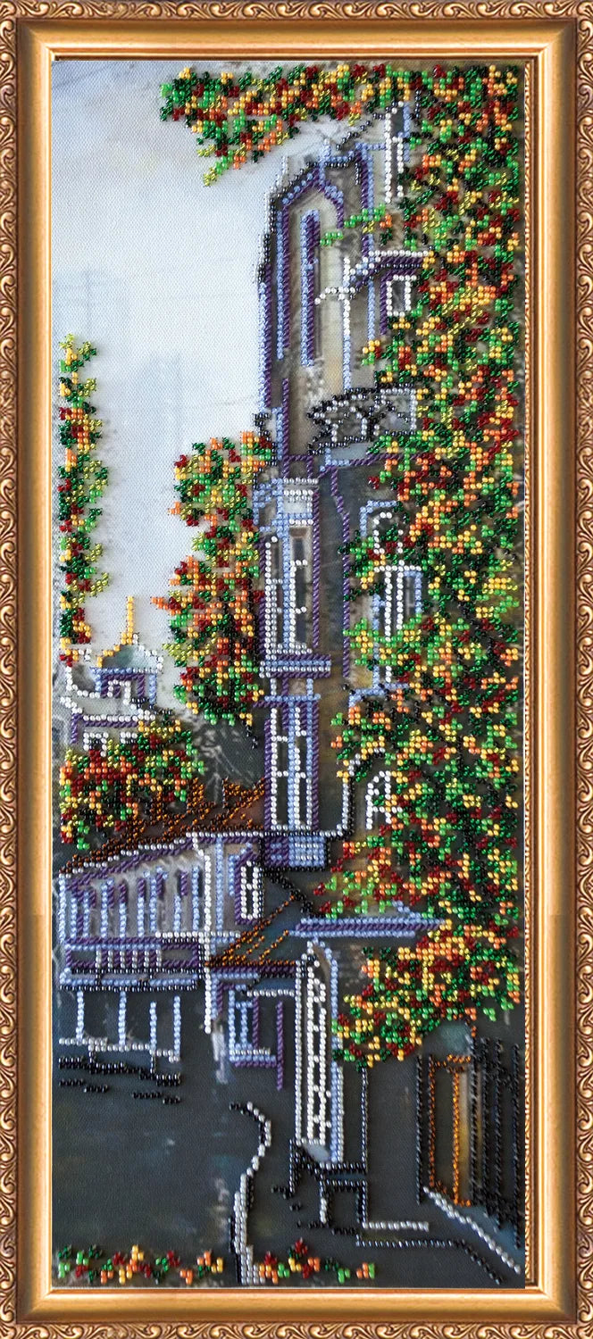 Bead Embroidery Kit Main Bead Embroidery Kit Side streets of St. Petersburg – 2
