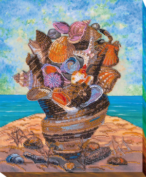 Bead Embroidery Kit Main Bead Embroidery Kit The sea with you