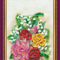 Postcards Bead Embroidery Kit Postcard Bead embroidery kit Congratulations – 11