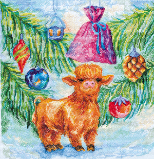 Cross Stitch Kit Cross-stitch kits New Year's honey