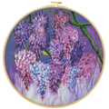 Bead Embroidery Kit Main Bead Embroidery Kit Wisteria