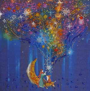 Bead Embroidery Kit Mid-sized bead embroidery kit Dreamer