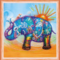 Bead Embroidery Kit Mini Bead embroidery kit Neon elephant