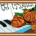 Bead Embroidery Kit Main Bead Embroidery Kit Dolche (Musical display)
