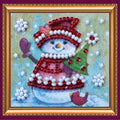 Magnets Bead Embroidery Kit Mini Magnets Bead embroidery kit Winter guest