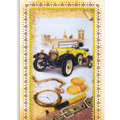 Postcards Bead Embroidery Kit Postcard-envelope for microbead embroidery London style