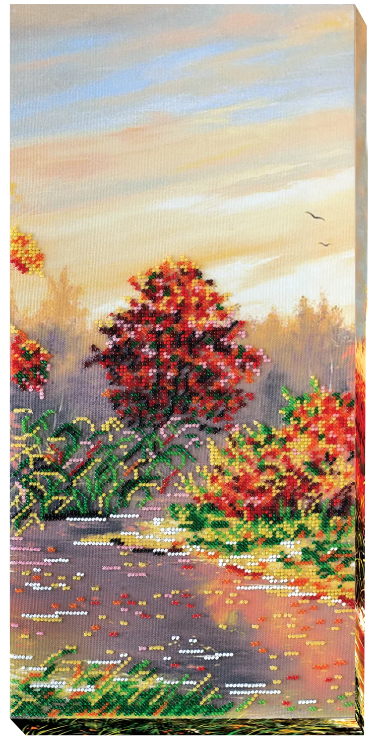 Bead Embroidery Kit Autumn scenes-2