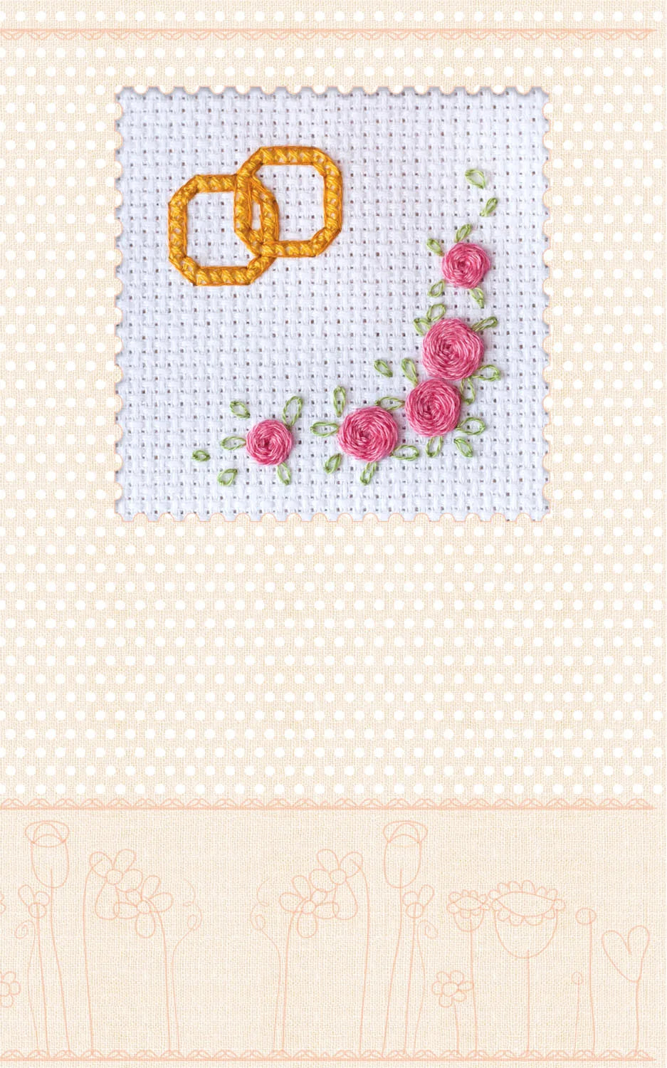 Postcards Cross Stitch Kit Postcard Cross-stitch kits Invitation
