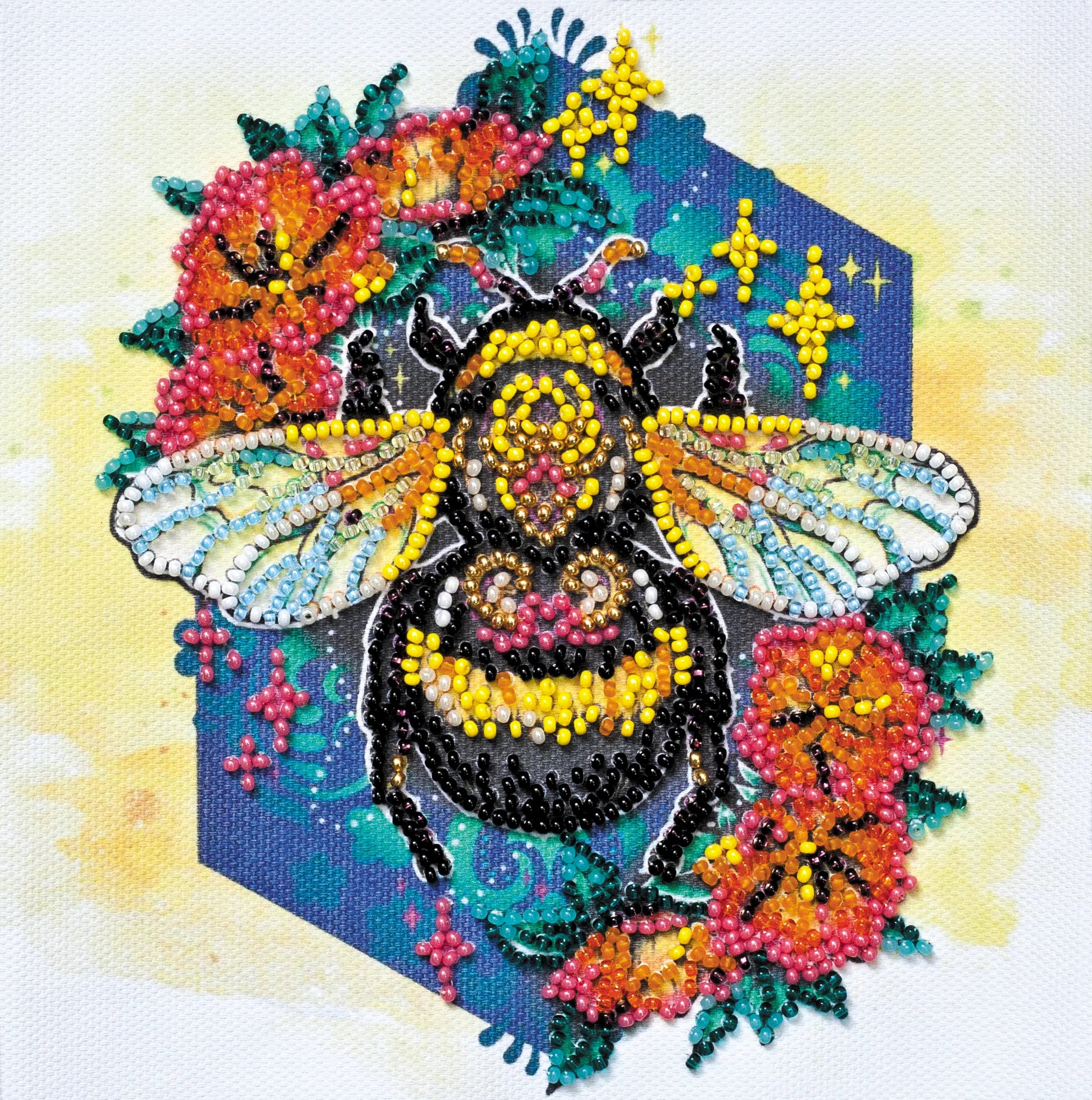 Bead Embroidery Kit Mini Bead embroidery kit Sweetly