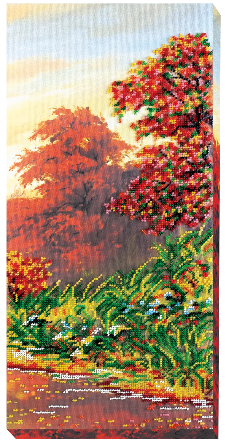 Bead Embroidery Kit Main Bead Embroidery Kit Autumn scenes-3