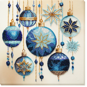 Bead Embroidery Kit Main Bead Embroidery Kit Crystal patterns