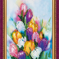 Postcards Bead Embroidery Kit Postcard Bead embroidery kit Happy 8th of March (Women's Day) – 3