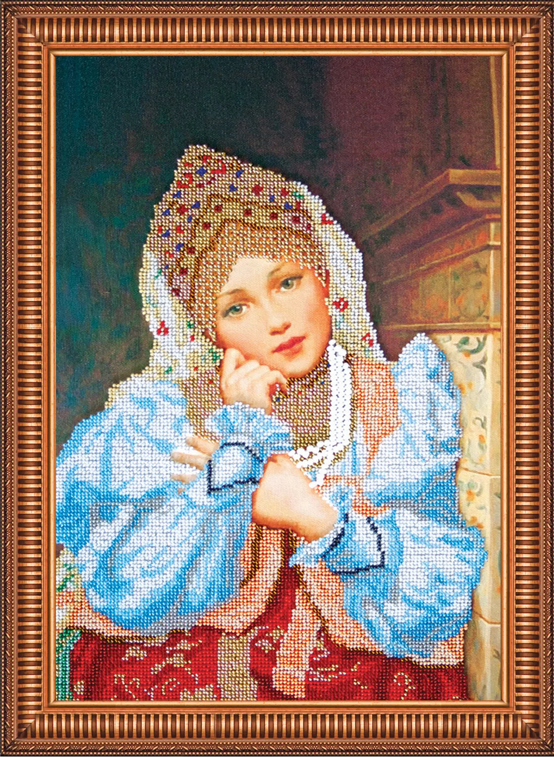 Bead Embroidery Kit Main Bead Embroidery Kit Nastenka