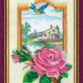Postcards Bead Embroidery Kit Postcard Bead embroidery kit Congratulations – 10