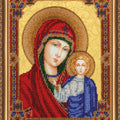 Bead Embroidery Kit Main Bead Embroidery Kit Home iconostasis «Our Lady»