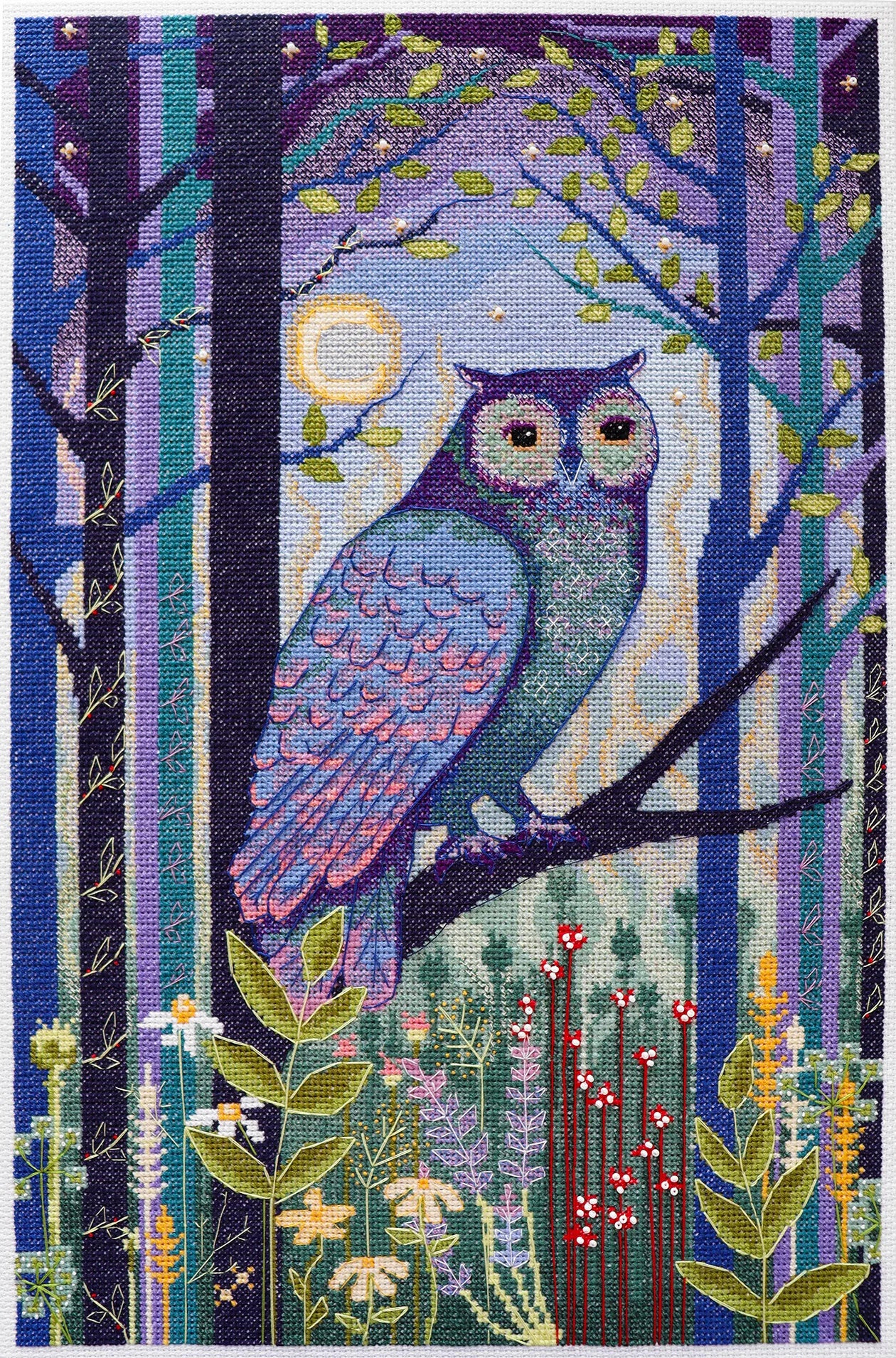 Cross Stitch Kit Cross-stitch kits Dense forest