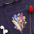 Cross Stitch Kit On Clothes Cross-stitch kits Feathers and dandelions