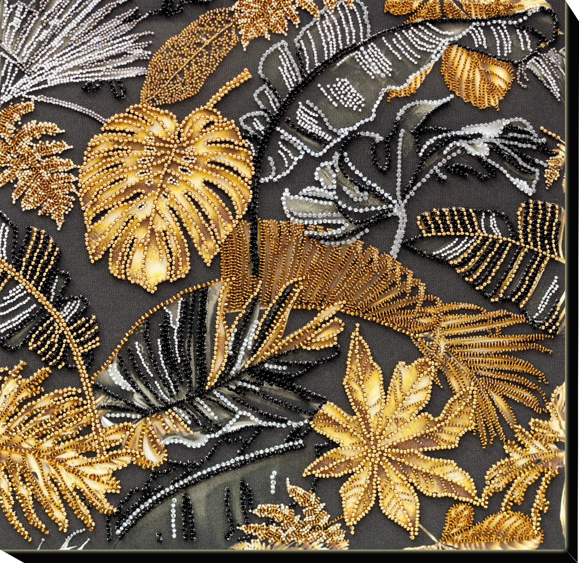 Bead Embroidery Kit Main Bead Embroidery Kit Golden Tropics
